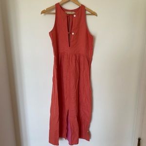 Christy dawn Katie dress in coral